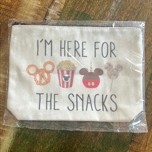Cream Snack-Themed Pouch